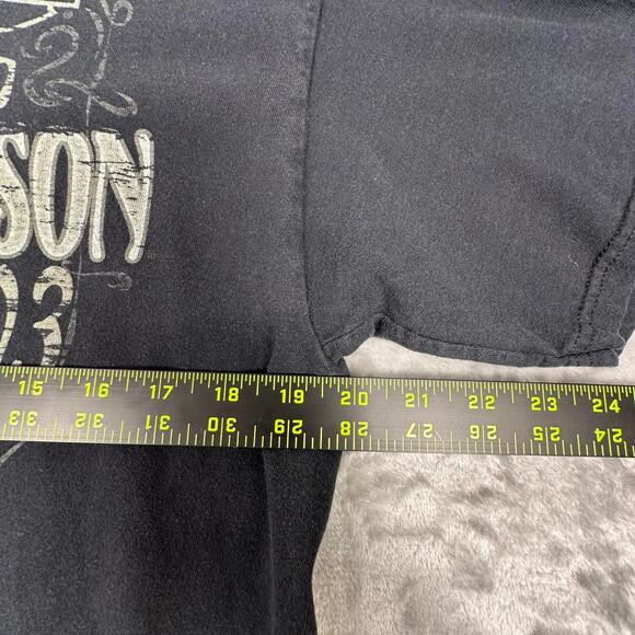 Harley-Davidson The New Timpanogos Utah Black Mountain Graphic T-shirt L - Picture 6 of 6